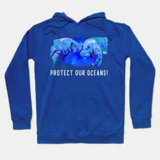 Manatee Love: Protect Our Oceans! Hoodie